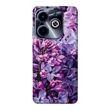 TPU чохол Demsky Violet blossoms для Infinix Hot 40i