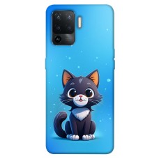 TPU чехол Demsky Кошеня для Oppo Reno 5 Lite