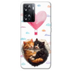 TPU чохол Demsky Animals love 3 для Oppo A57s