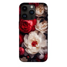 TPU чехол Demsky Velvet roses для Apple iPhone 14 Pro (6.1")