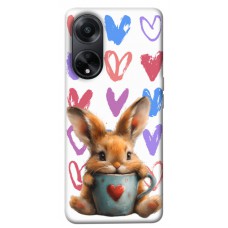 TPU чохол Demsky Animals love 1 для Oppo A58 4G