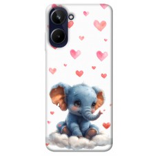 TPU чохол Demsky Animals love 7 для Realme 10 4G