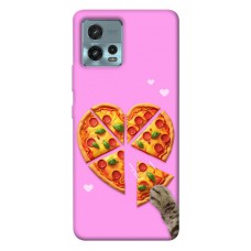 TPU чехол Demsky Pizza Love для Motorola Moto G72