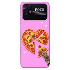 TPU чехол Demsky Pizza Love для Xiaomi Poco C40