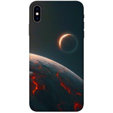 TPU чохол Demsky Lava planet для Apple iPhone X (5.8")