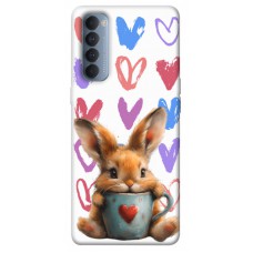 TPU чехол Demsky Animals love 1 для Oppo Reno 4 Pro