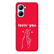 TPU чехол Demsky Loving you для Realme C33