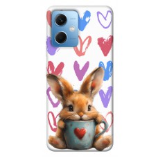 TPU чехол Demsky Animals love 1 для Xiaomi Poco X5 5G