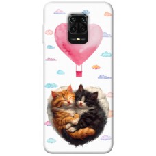 TPU чехол Demsky Animals love 3 для Xiaomi Redmi Note 9s / Note 9 Pro / Note 9 Pro Max