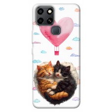 TPU чохол Demsky Animals love 3 для Infinix Smart 6