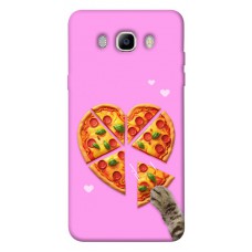 TPU чохол Demsky Pizza Love для Samsung J510F Galaxy J5 (2016)