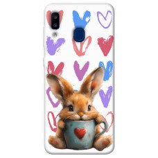 TPU чехол Demsky Animals love 1 для Samsung Galaxy A20 / A30