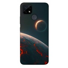 TPU чехол Demsky Lava planet для Realme C21Y