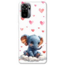 TPU чохол Demsky Animals love 7 для Xiaomi Redmi Note 10 / Note 10s