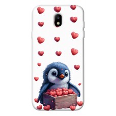 TPU чехол Demsky Animals love 5 для Samsung J730 Galaxy J7 (2017)