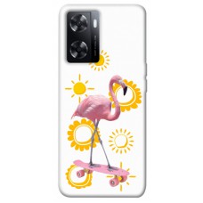 TPU чохол Demsky Fantasy Fauna 4 для Oppo A57s