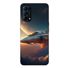 TPU чохол Demsky Spaceship для Oppo Reno 5 4G