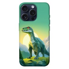 TPU чохол Demsky Динозавр для Apple iPhone 15 Pro (6.1")