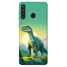 TPU чехол Demsky Динозавр для Samsung Galaxy A21