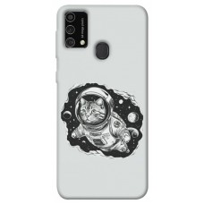 TPU чехол Demsky Кіт космонавт для Samsung Galaxy M21s