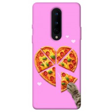 TPU чехол Demsky Pizza Love для OnePlus 8