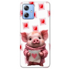 TPU чохол Demsky Animals love 6 для Motorola Moto G84