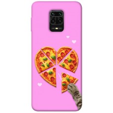 TPU чохол Demsky Pizza Love для Xiaomi Redmi Note 9s / Note 9 Pro / Note 9 Pro Max