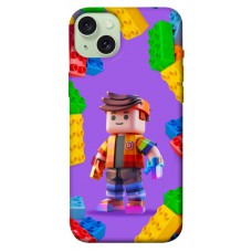 TPU чохол Demsky Colorful constructor для Apple iPhone 15 Plus (6.7")