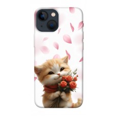 TPU чохол Demsky Animals love 2 для Apple iPhone 13 mini (5.4")