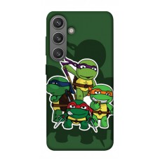 TPU чохол Demsky Green turtles для Samsung Galaxy S24+