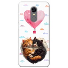 TPU чехол Demsky Animals love 3 для Xiaomi Redmi 5 Plus / Redmi Note 5 (Single Camera)