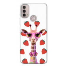 TPU чехол Demsky Fantasy Fauna 6 для Motorola Moto E40