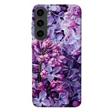 TPU чехол Demsky Violet blossoms для Samsung Galaxy S23