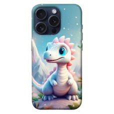 TPU чохол Demsky Білий дракоша для Apple iPhone 15 Pro (6.1")