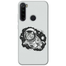 TPU чехол Demsky Кіт космонавт для Xiaomi Redmi Note 8