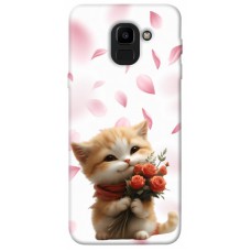 TPU чохол Demsky Animals love 2 для Samsung J600F Galaxy J6 (2018)