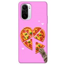 TPU чохол Demsky Pizza Love для Xiaomi Redmi K40 / K40 Pro / K40 Pro+ / Poco F3