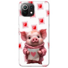 TPU чохол Demsky Animals love 6 для Xiaomi Mi 11 Lite