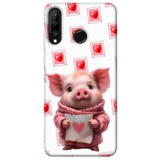 TPU чохол Demsky Animals love 6 для Huawei P30 lite