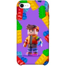 TPU чохол Demsky Colorful constructor для Apple iPhone SE (2020)