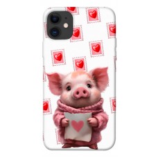 TPU чохол Demsky Animals love 6 для Apple iPhone 11 (6.1")