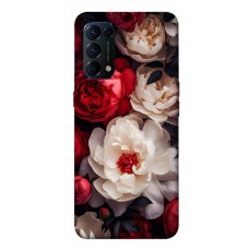 TPU чохол Demsky Velvet roses для Oppo Reno 5 4G