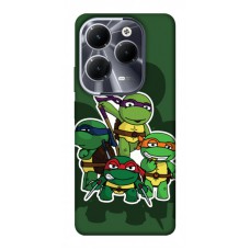 TPU чохол Demsky Green turtles для Infinix Hot 40