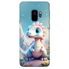 TPU чехол Demsky Білий дракоша для Samsung Galaxy S9