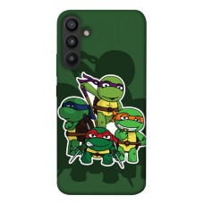 TPU чехол Demsky Green turtles для Samsung Galaxy A34 5G