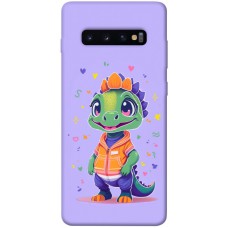 TPU чохол Demsky Мультяшний динозаврик для Samsung Galaxy S10+