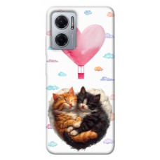 TPU чохол Demsky Animals love 3 для Xiaomi Redmi Note 11E