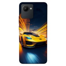 TPU чохол Demsky Yellow Porsche для Realme C30