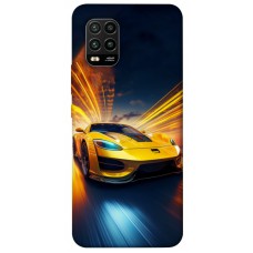 TPU чохол Demsky Yellow Porsche для Xiaomi Mi 10 Lite