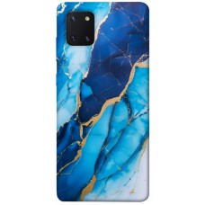 TPU чохол Demsky Blue marble для Samsung Galaxy Note 10 Lite (A81)